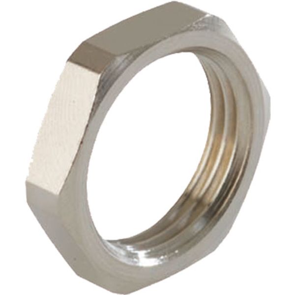 Lock nut brass M40x1.5 mm thick-walled version image 1