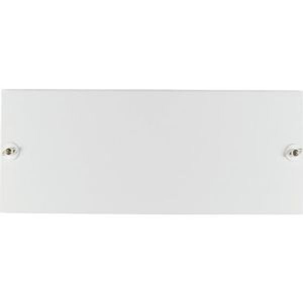 Front plate blind for 24 Module units per row, 1+ rows, white image 2