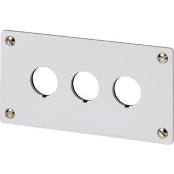 Flush mounting plate, 3 mounting locations image 4