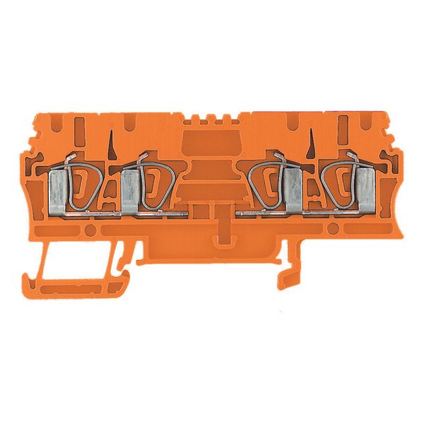 Feed-through terminal block, Tension-clamp connection, 2.5 mm², 800 V, image 2