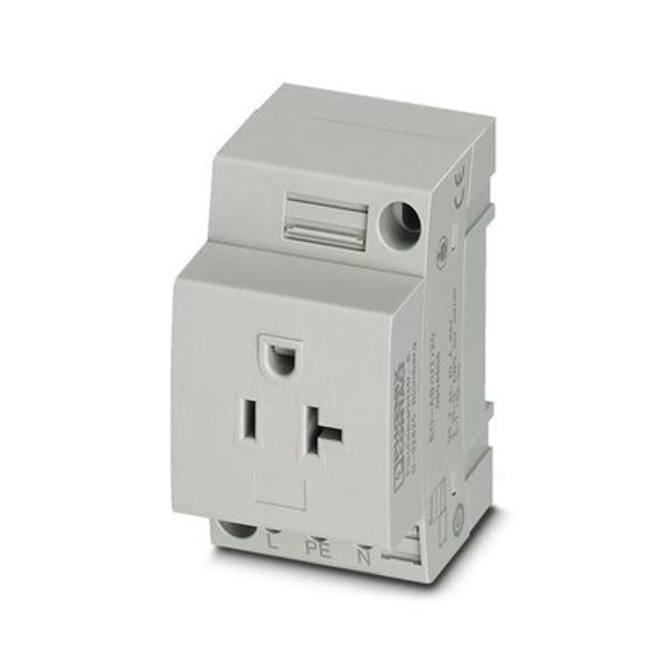 Socket outlet for distribution board Phoenix Contact EO-AB/UT/20 125V 20A AC image 3