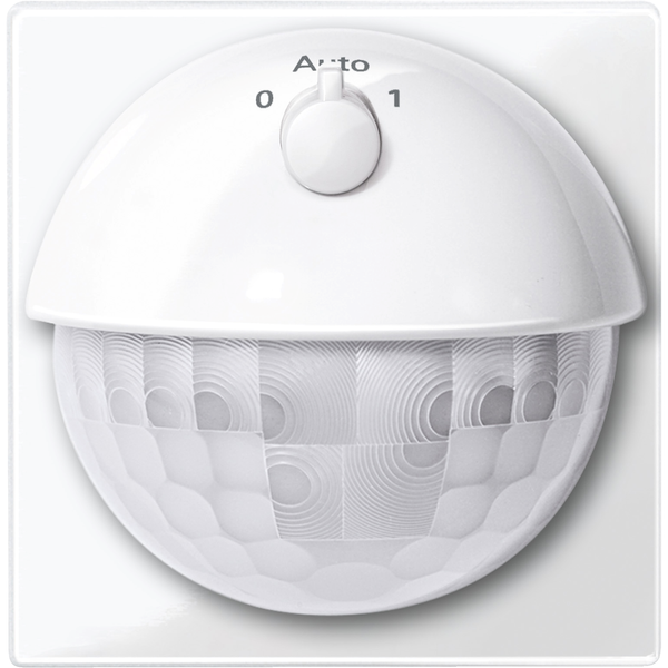 ARGUS 180 flush-mounted sensor module with switch, polar white, glossy, System M image 3