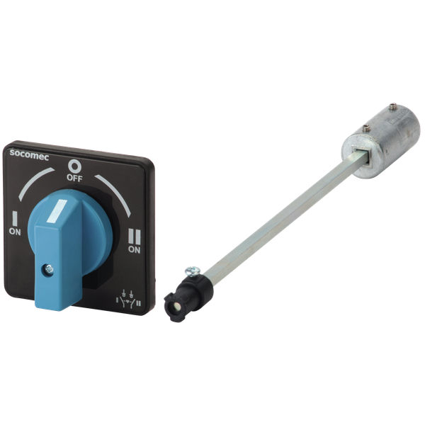 Direct handle non-padlockable Blue & black with quickfix for COMO CS image 1