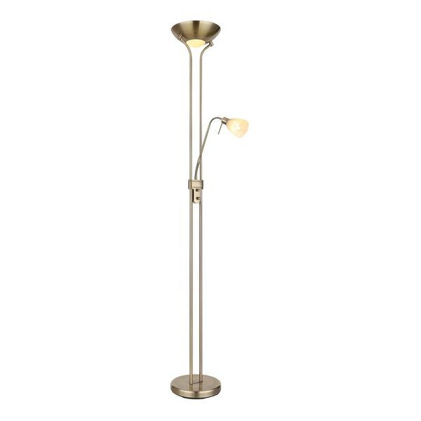 Varia Floor lamp 2-Light Antique Brass image 1