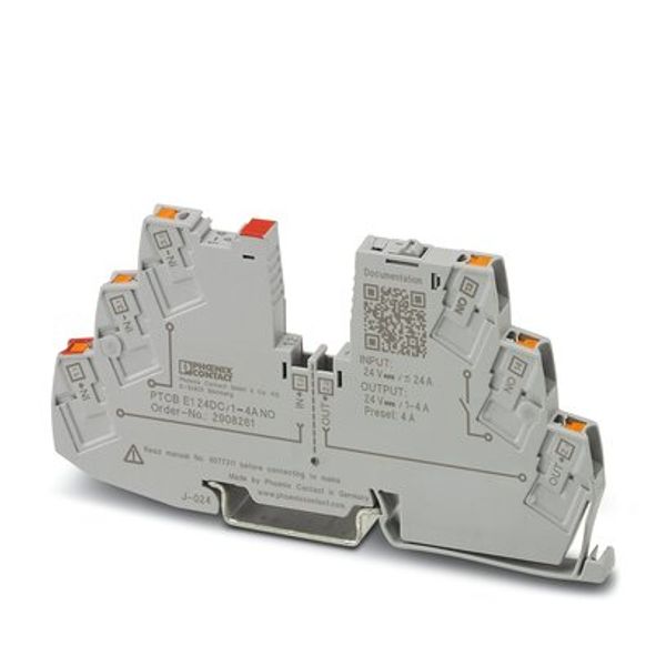 PTCB E1 24DC/1-4A NO - Electronic circuit breaker image 1