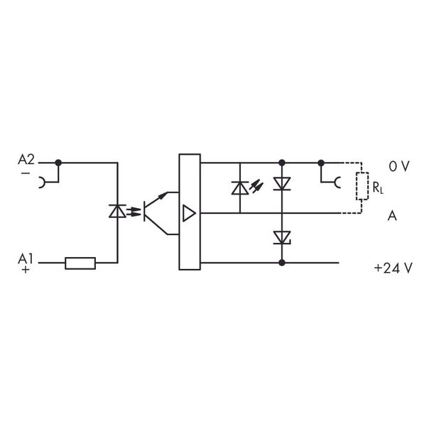 859-758 Optocoupler module; Nominal input voltage: 24 VDC; Output voltage range: 20 … 30 VDC image 6