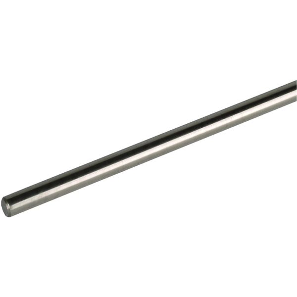 Earth entry rod D 16mm L 2000mm chamfered on both ends StSt (V4A) image 1