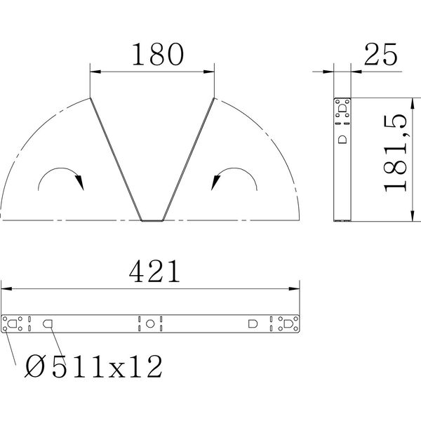 TPB 180 A2 Trapezoidal fastening  180x182 image 2