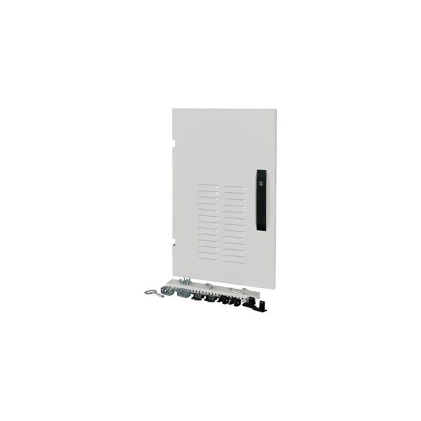 Device area door, ventilated, IP42, left, HxW=600x425mm, grey image 3