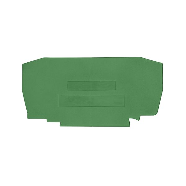 End plate for spring clamp terminal YBK 6 T green image 1