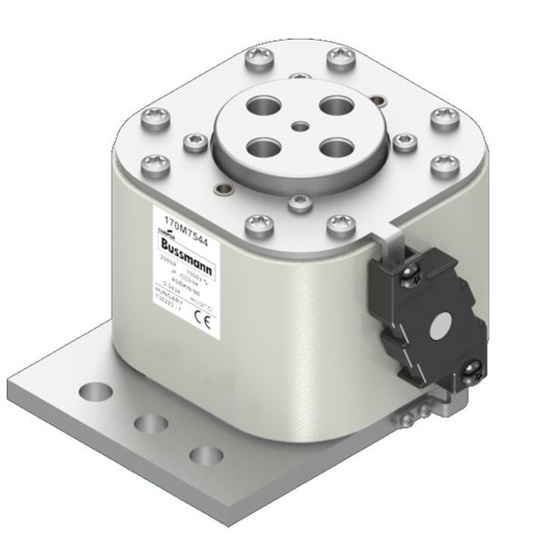 Fuse-link, high speed, 2000 A, AC 1000 V, size 4, 100 x 133 x  90 mm, aR, IEC, single indicator image 8