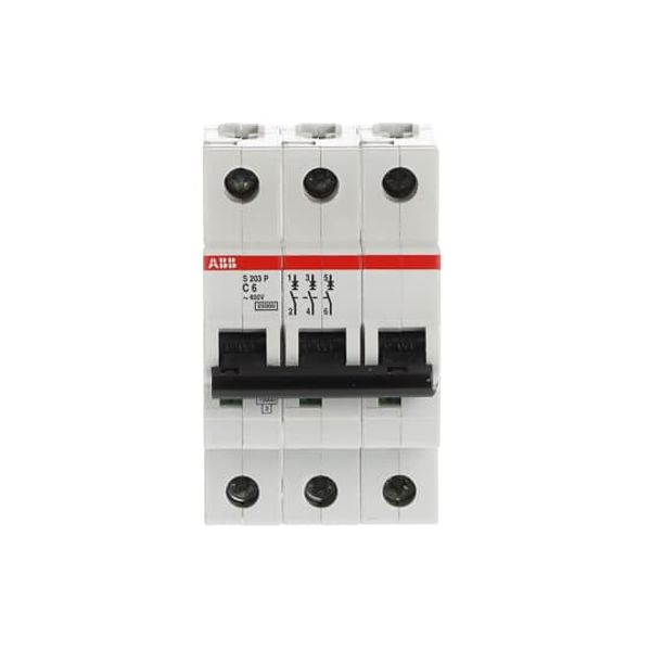 S203P-C6 Miniature Circuit Breaker - 3P - C - 6 A image 6