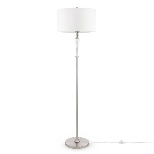 Neoclassic Alicante Floor lamp Nickel image 2