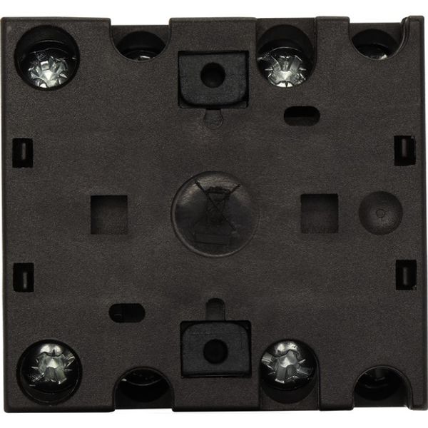 Universal control switches, T0, 20 A, flush mounting, 3 contact unit(s), Contacts: 6, 45 °, momentary/maintained, With 0 (Off) position, With spring-r image 2