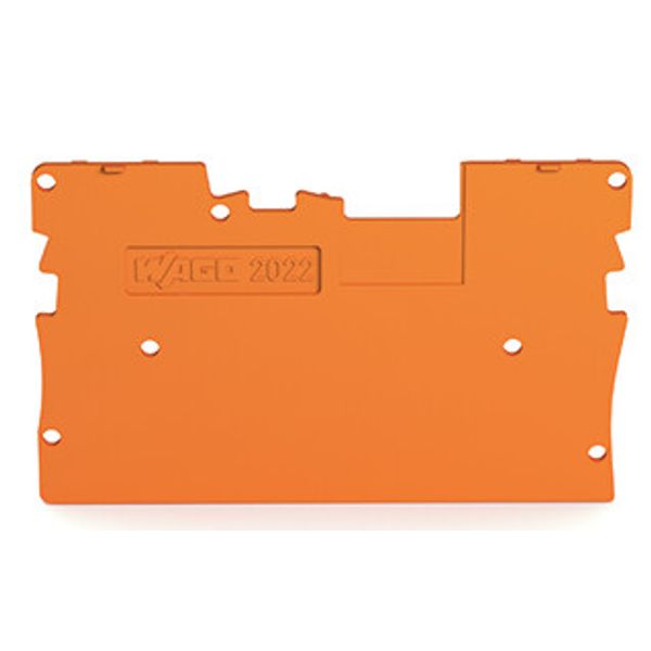 2022-1692 End plate; 1 mm thick; orange image 3