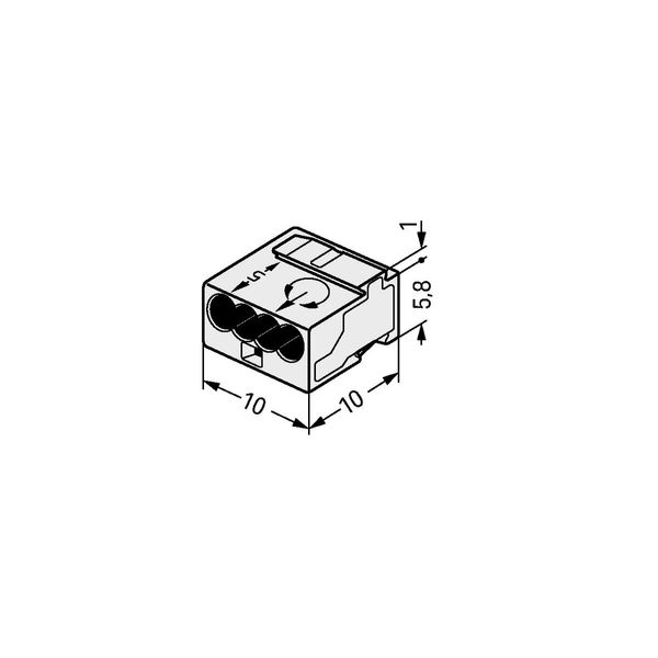 MICRO PUSH WIRE® connector for junction boxes for solid conductors 0.8 image 6