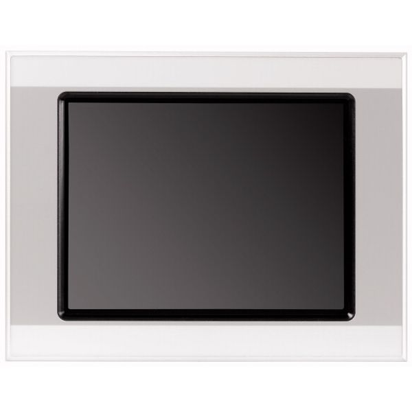 Single touch display, 12-inch display, 24 VDC, 800 x 600 px, 2x Ethernet, 1x RS232, 1x RS485, 1x CAN, 1x DP, PLC function can be fitted by user image 2