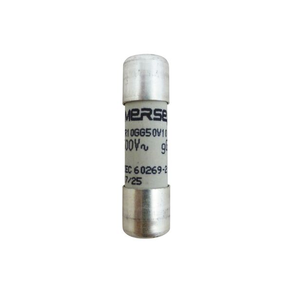 Cylindrical fuse-link gG 10x38 IEC 500VAC 10A image 1