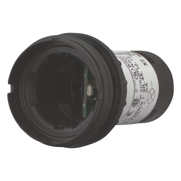 Indicator light, Flat, Screw connection, Lens Without lens, LED white, 120 V AC image 3