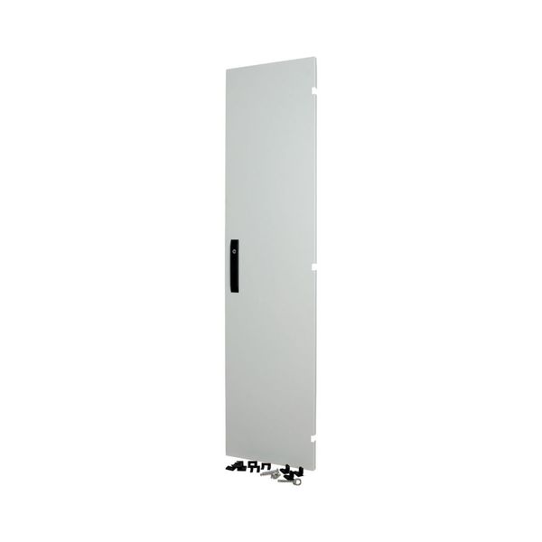 Connection area door, closed, HxW=1625x395mm, IP55, grey image 6