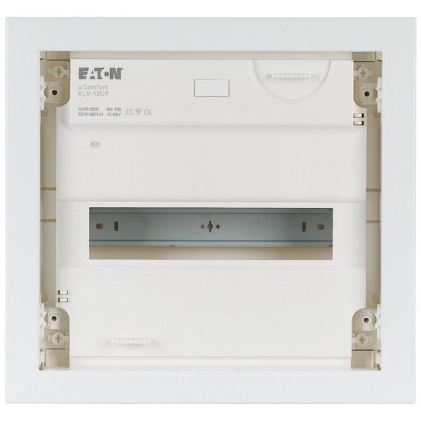 Compact distribution board-flush mounting, 1-rows, super-slim sheet steel door image 5