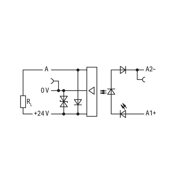 859-720 Optocoupler module; Nominal input voltage: 24 VDC; Output voltage range: 0 … 24 VDC image 8