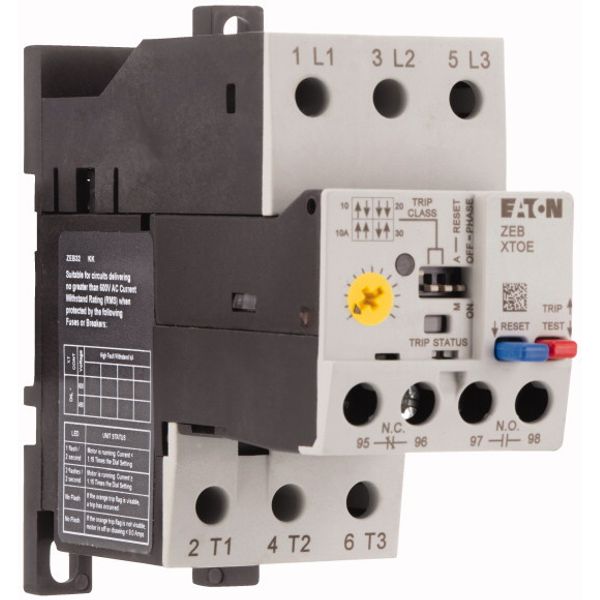 Overload relay, Separate mounting, Earth-fault protection: none, Ir= 9 - 45 A, 1 N/O, 1 N/C image 4