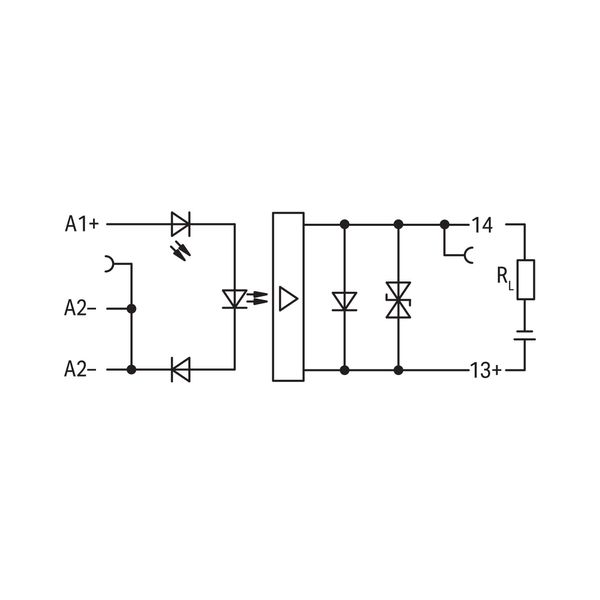 859-740 Optocoupler module; Nominal input voltage: 24 VDC; Output voltage range: 3 … 30 VDC image 8