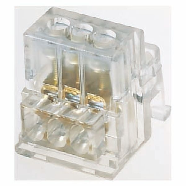 TERMINAL BLOCK WITH INDIRECT SCREW TIGHTENING - 4X16MM² image 2