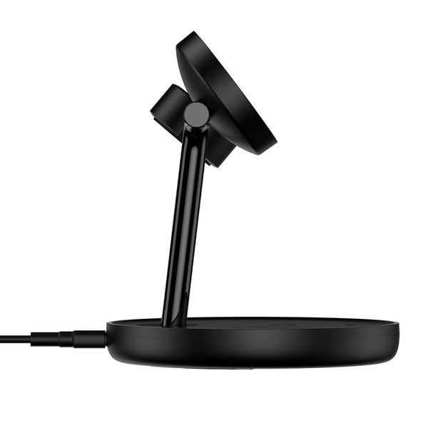 Wireless Magnetic Charger, Stand 20W for 3 Apple Devices, Black image 6