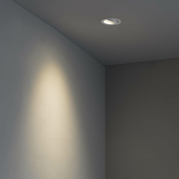 ARGON ADJUSTABLE WHITE RECESSED LAMP GU10 43401 image 2