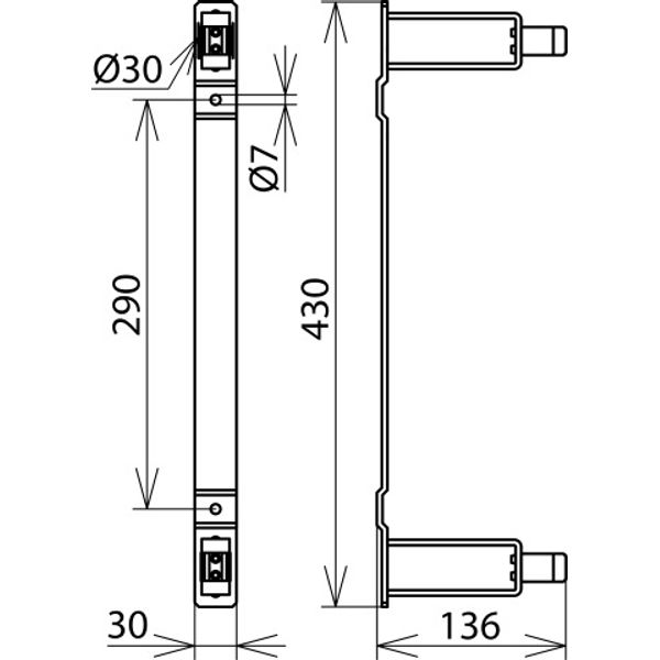 Storage device for voltage detectors and sticks D 30mm image 2