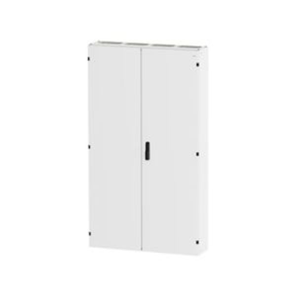Floor-standing distribution board EMC2 empty, IP55, protection class II, HxWxD=1850x1050x270mm, white (RAL 9016) image 1