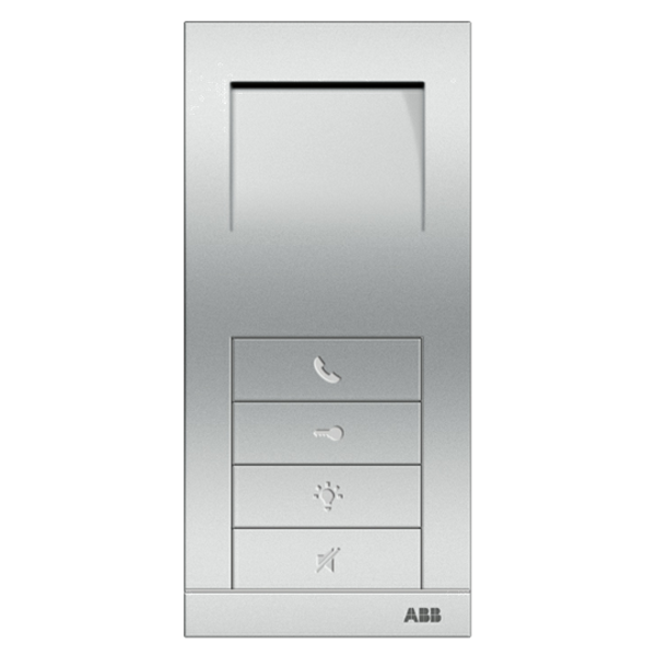 83210 AP-683-500-02 Audio handsfree indoor station, 4 buttons,Silver image 3