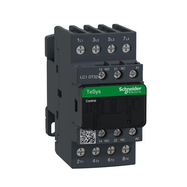 TeSys Deca contactor - 4P(4 NO) - AC-1 - = 440 V 32 A - 24 V AC 50/60 Hz coil image 5