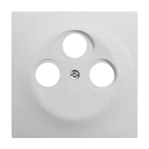 1743-03-783 CoverPlates (partly incl. Insert) carat® Aluminium silver image 2