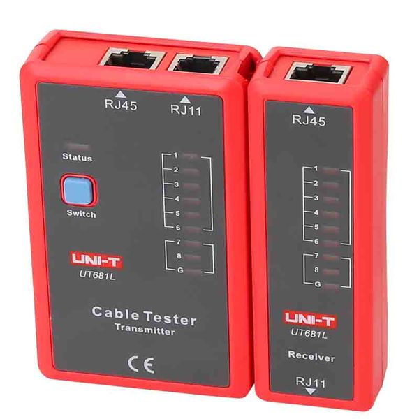 Tester for RJ45+RJ11 cables UT681L UNI-T image 1