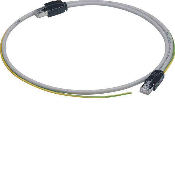 RJ45-RJ45 with earth Modbus cable length 5 m image 1