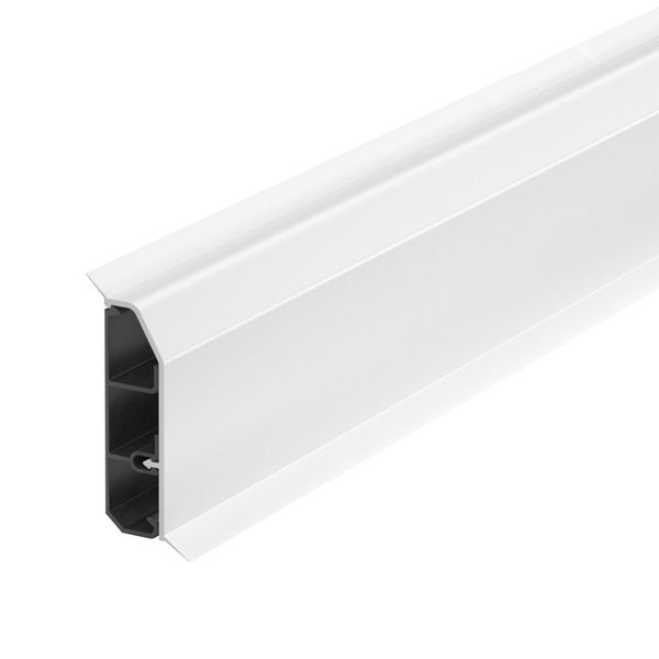 SLL 2070 rws Skirting trunking SL-L Set 20x70 seal. 9010 image 1