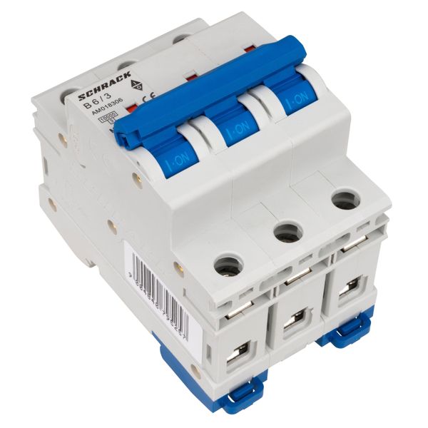 Miniature Circuit Breaker (MCB) AMPARO 10kA, B 6A, 3-pole image 3
