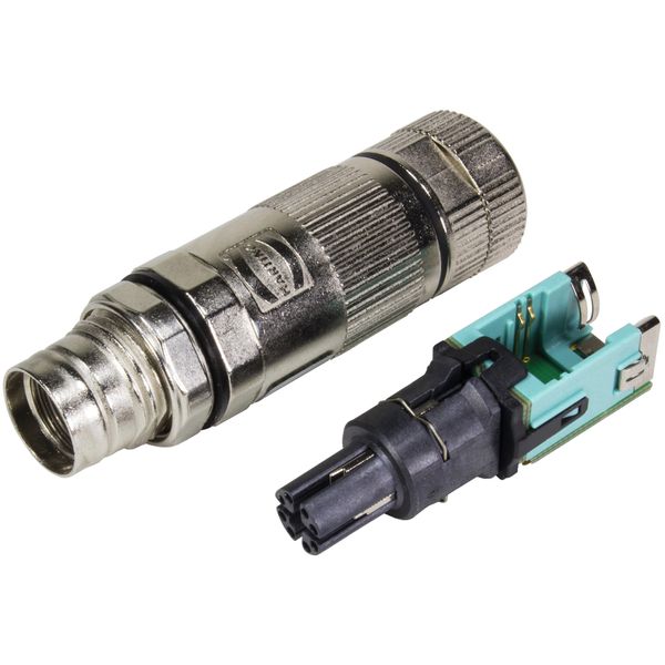 WireXpert - M12 X-coded socket for preLink© System Cat.6a image 1