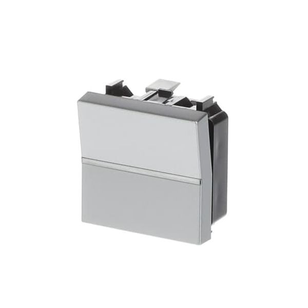 N2202 PL Switch 2-way Rocker/button Two-way switch with LED exchangeable Silver - Zenit image 2