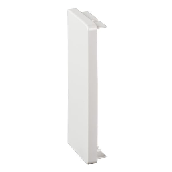 OptiLine 45 - stop end - 140 x 55 mm - PC/ABS - polar white image 2