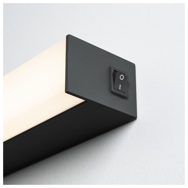SIGHT LED, wall and ceiling light, with switch, 600mm, black image 4