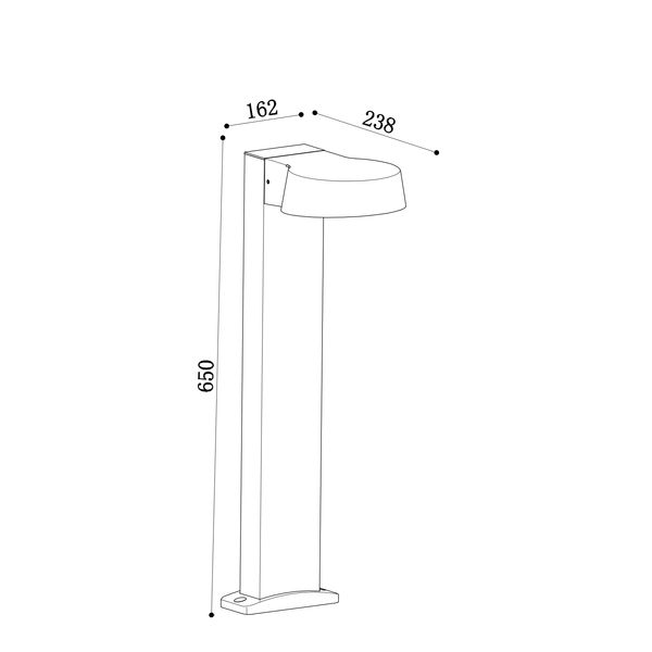 Outdoor Share Landscape lighting Graphite image 1