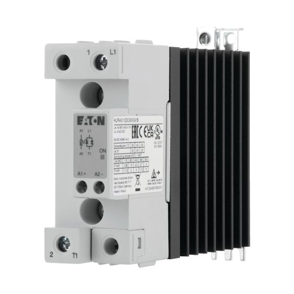 Solid-state relay, 1-phase, 43 A, 600 - 600 V, DC, high fuse protection image 2