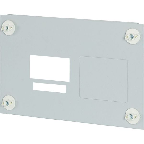 Front plate multiple mounting NZM1, vertical, HxW=200x400mm image 6