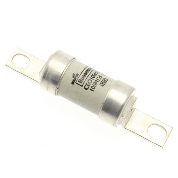 Fuse-link, LV, 100 A, AC 415 V, BS88/A4, 27 x 110 mm, gM, BS, 100M125 image 4