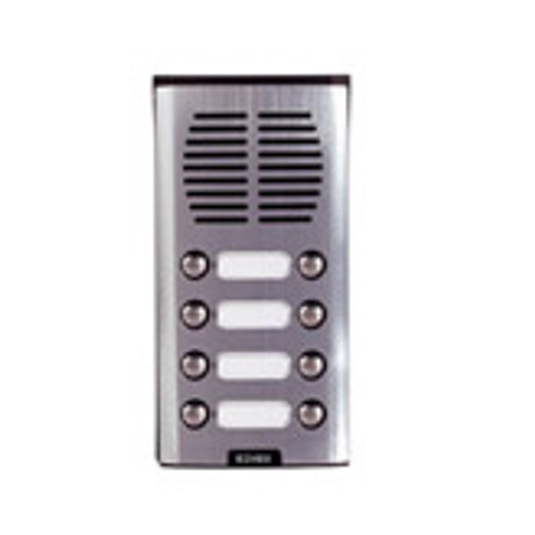 8-button audio wall cover plate image 1