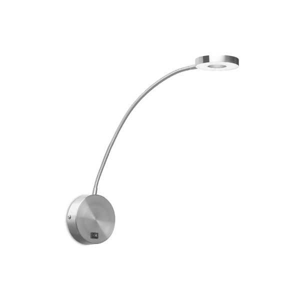 Reading lights Llit LED 3.3W 4000K Satin nickel 133lm image 1